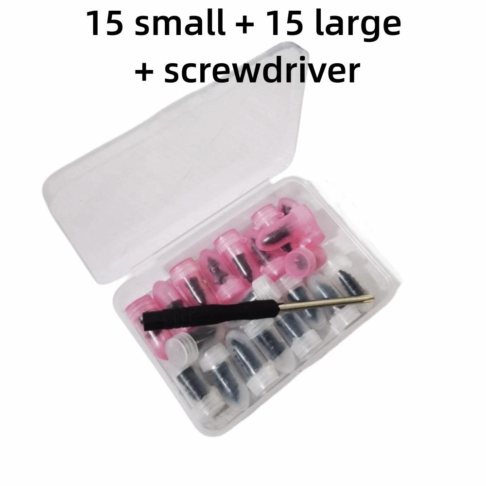 New 10/20/30/40/50PCS Rubber Car Vacuum Tyre Repair Nail Kit Screw in Car Tire Accessorie Tire Repair Rubber Nails Kits