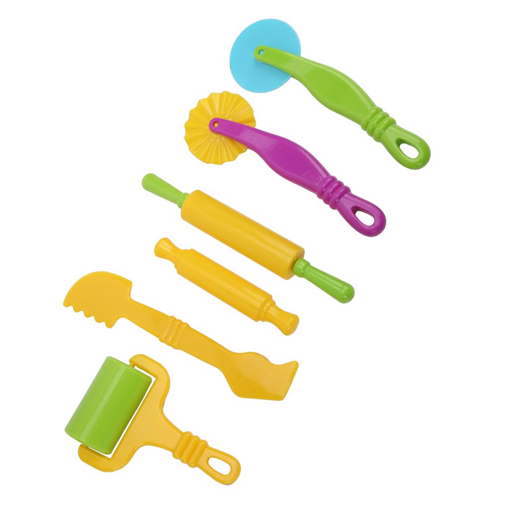 6pcs/set Children Art Clay Tools Set DIY Dough Modeling Tools Kit for Kids Toddler