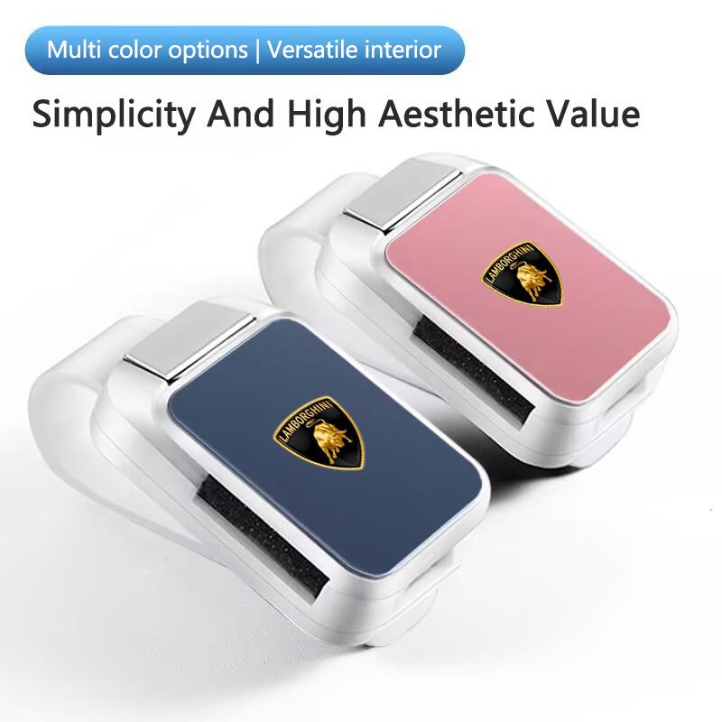 Car Portable Glasses Storage Multi-functional Sunshade Board Clip For Lamborghini Urus Huracan Aventador Premium Accessories