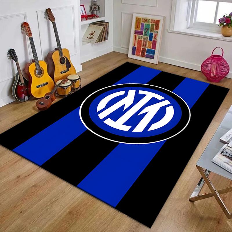 I-Internazionale Milano (11)Printed Area Rug Carpet for Bedroom Living Room Home Decor Rugs Mat Non Slip Mat Rug for Bedside