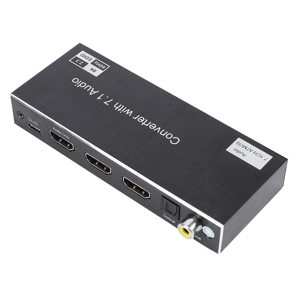 8K 3D HD Display Interface Splitter 40Gbps 1 in 2 Out HD Multimedia Interface Splitter for HDTV STB