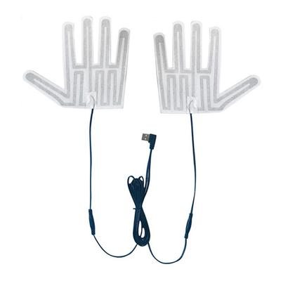 Multifunctionele Draagbare Elektrische Verwarmingshandschoenen Pads Lichtgewicht Elektrische Verwarmingsfolie voor Winter Buiten Hand Vinger Warmer