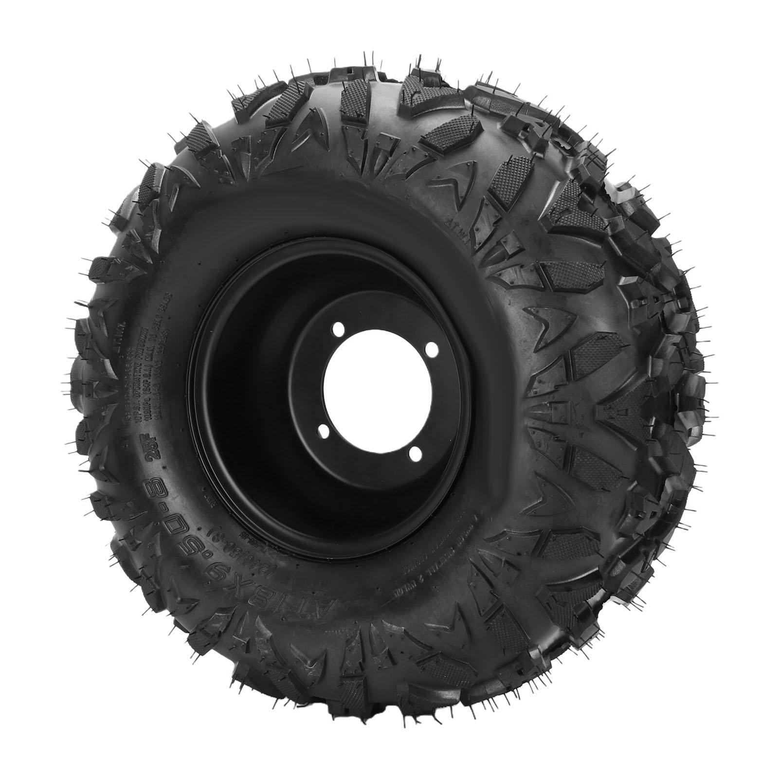 18x9.50 8 Tubeless Bandenwiel met Velg 8inch voor Off Road ATV UTV Grasmaaier Golfkarretjes Andere Recreatieve Voertuigen