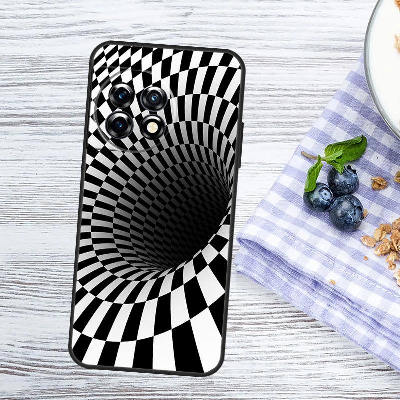 Crazy Checkered Case For OnePlus Nord CE 5 2 3 4 Lite N20 N30 OnePlus 10T 13T 13R 12R 15R 10 11 12 13 15 Cover