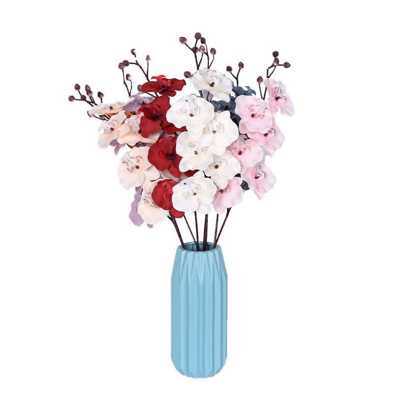 Phalaenopsis Simulation Multicolour Flower Bouquet  For Home And Decor Event