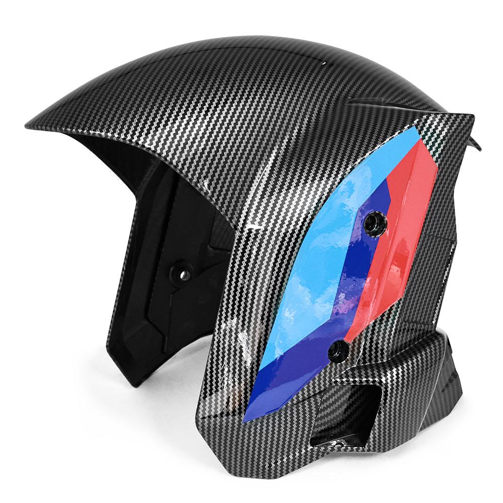 For BMW S1000RR M1000RR S-1000RR M-1000RR 2025 2026 Carbon Look Motorcycle Front Wheel Hugger Fender Mudguard Mud Splash Guard