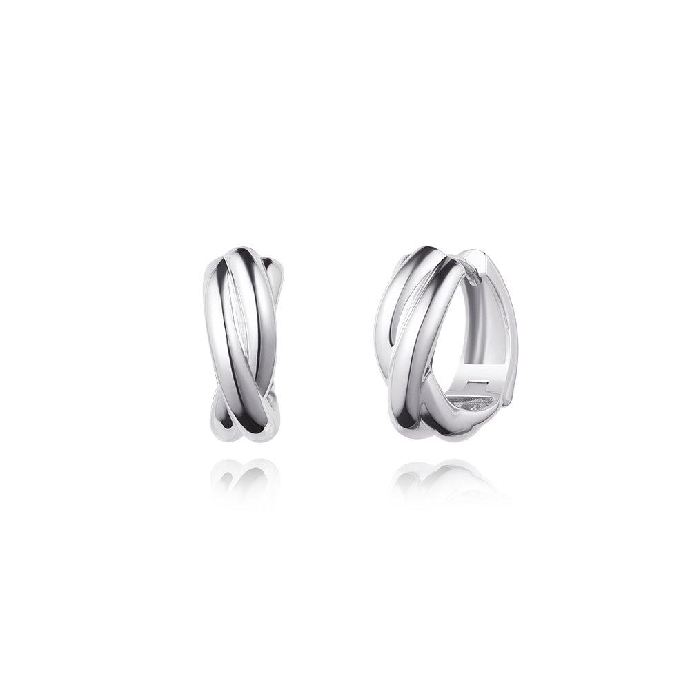 [Stonehenge] Silver Earrings Sa25B47F