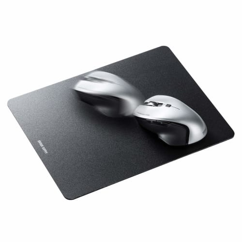 SANWA SUPPLY Tvrdá podložka pod myš (Velikost L) Š200 x H260mm MPD-NS3-L Černá
