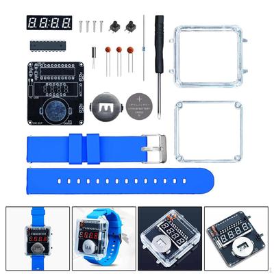 DIY Electronic Watch Set LED Digital Display for Teaching Aids Creative Gift