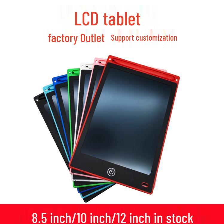 

LCD Writing Tablet for Kids - 8.5 , 10 , 12 Electronic Drawing & Handwriting Board for Early Education 8.5-inch Monochrome Tablet (Red)