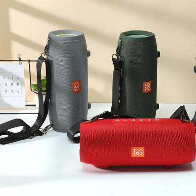 TG322 Portable Bluetooth Speaker with Light, USB, TF Card Slot & Radio.