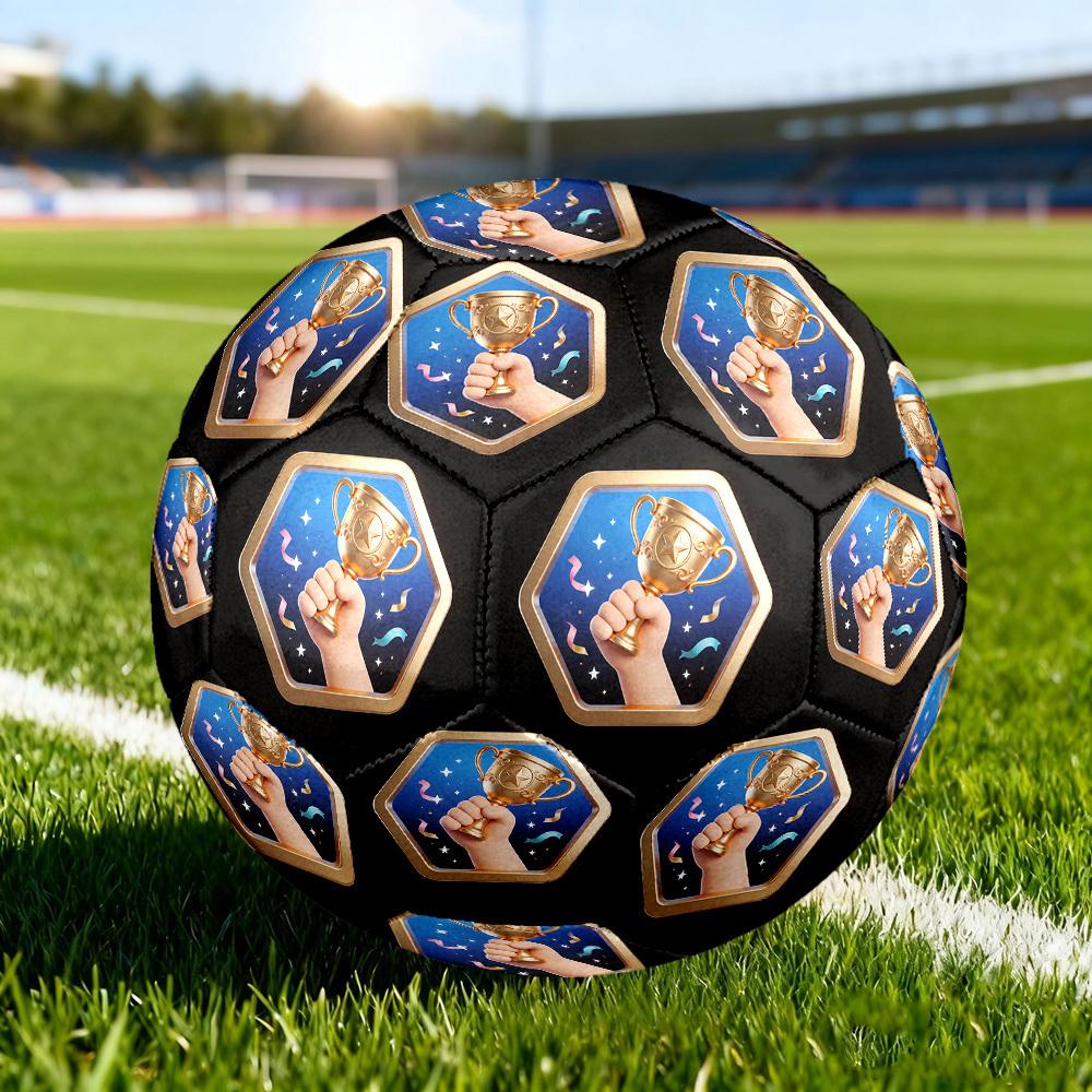 1pc Victory Achievement Award Size 5 Soccer Ball Professional Match Training Football Indoor &Outdoor Sports Ball Lightweight Durable c65198 Size 5