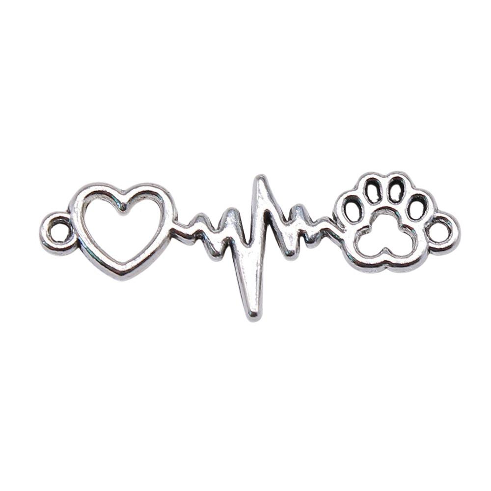 Infinity Connectors Heart Bracelets Charms Lightning Romantic Jewelry Findings