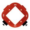 R10-R50 Radius Jig Arc Angle Positioning Template 4 in 1 Round Corner Jig  Woodworking