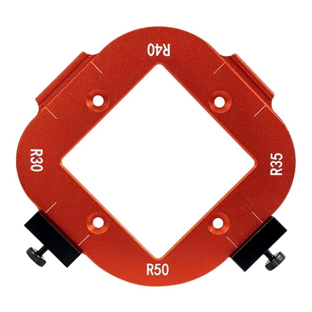 R10-R50 Radius Jig Arc Angle Positioning Template 4 in 1 Round Corner Jig  Woodworking