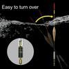 6pcs Anti Knot Fishing Float Rests Stopper Fishing Line Connectors Fish Rotation Swivels  Fishhook
