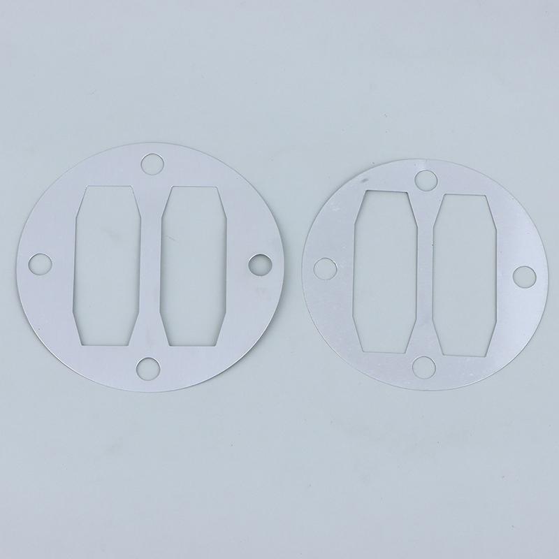 Kit Joints Plaque Soupape Pour Compresseur Air - 6 Rondelles Plastique, Espacement Trous 48x62 Mm, Remplacement Atelier