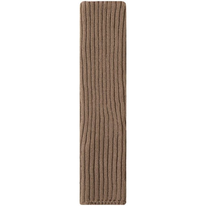 Winter Fashion Boot Socks, Cozy White Slouchy Knit Cuffs to Style Your Snow Boots, Versatile Leg Warmers for Cold Weather