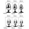 Anal Dildo Prostate Massager Anus Dilator Private Goods Sex Toys For Women Men with Suction Cup Extra Big Diameter Anal Plug Smooth Metal Butt Plug