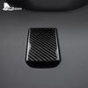 Real Hard Carbon Fiber Sticker For Subaru WRX 2022 2023 Car Rear Child Seat Hook Plate Dry Carbon Interior Cover Accessories