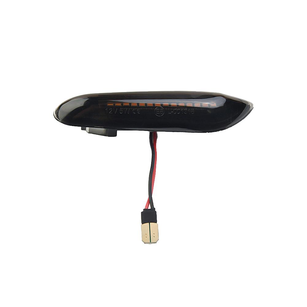 Car Turn Signal Dynamic LED Smoke/ Black Lens 3000K L11.5*W2.5*H2.7cm Light PC+ABS DC 12V High Quality 2024 NEW