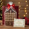 Wooden House Christmas Calendar With 24 Numbered Drawers For Storage Candy Chocolate Jewelry Gifts Holiday Decoration