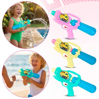 Water Blaster Toy for Outdoor Summer Activities Large Capacity Handheld Squirt Gun with Cartoon Tank Design for Kids Adults