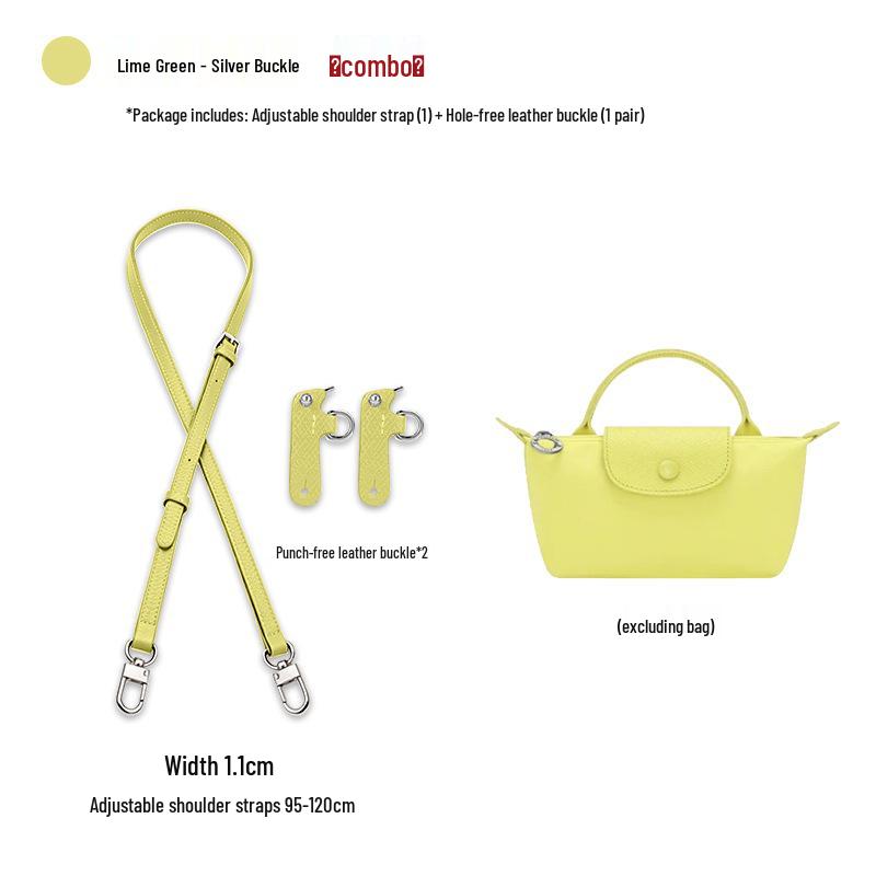 Ingegnosa Borsa Mini Longxiang Fatta a Mano Cinghia a Spalla Regolabile Sostitutiva
