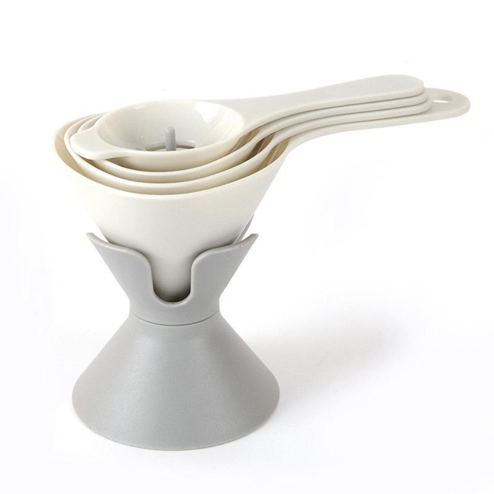 6 in-1 Kitchen Funnel Set BPA-Free Large Opening Oil and Wine Funnel Kit with Filter Strainer Food Grade Plastic