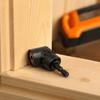 Black Right Angle Drill Adapter Multifunction Power Screwdriver Adapter  Home Improvement