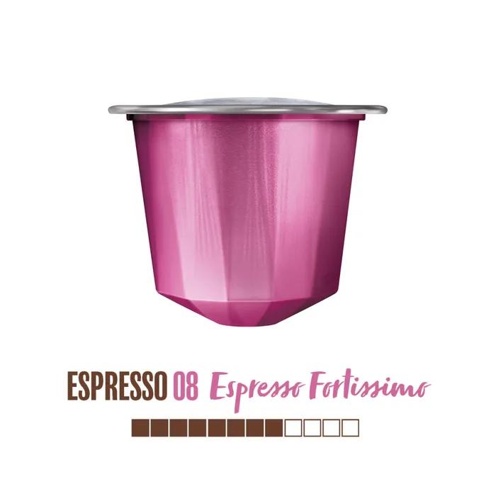 Espresso Fortissimo Capsule Coffee 10 Pack (Brick Type)