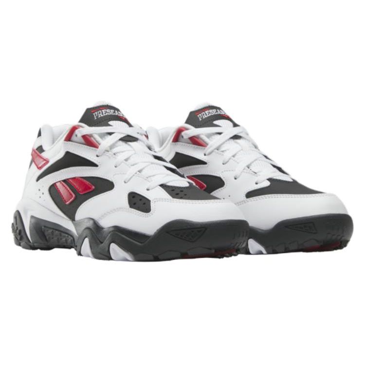 Reebok Preseason 94 Low White Flash Red Unisex Sneakers Footwear-White Night-Black 100202785