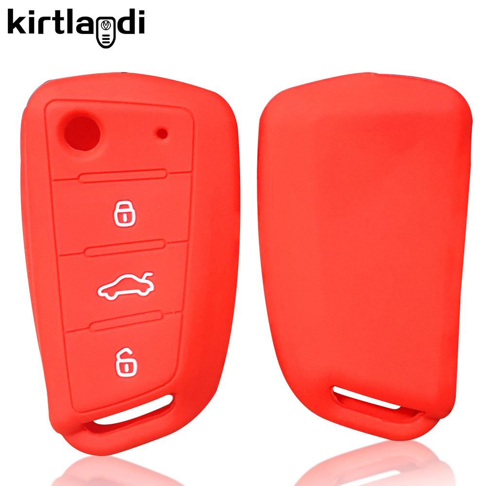 Silicone Key Cover Protective For Jac S3 S2 S4 S5 S7 T40 S5 X4 R3 Refine Sei 3 Case 3 Button Remote Key Holder Car Keychain Skin