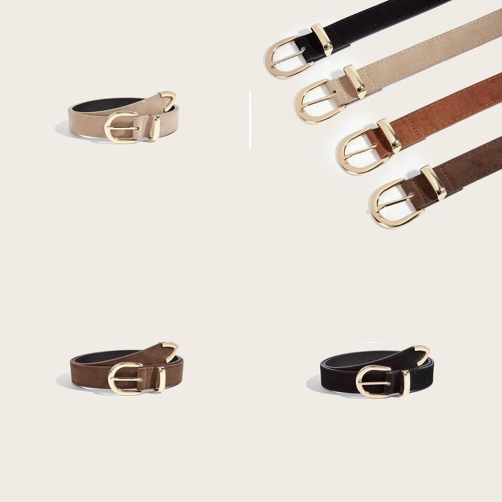 Style Ladies Belt In Pu Leather With Alloy Buckle For Daily Wear