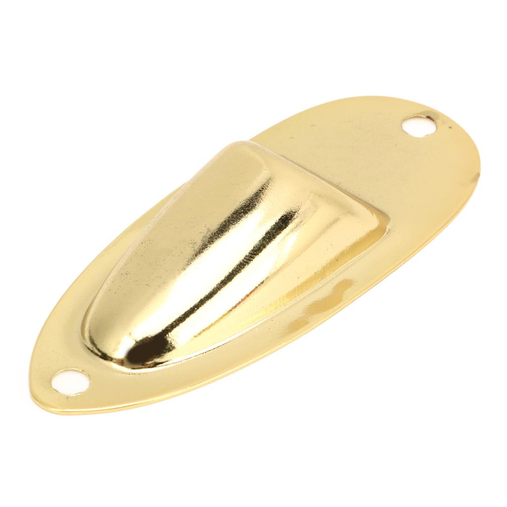 Boat Shaped Guitar Socket with Screws Metal Audio Connector Socket Panel Musical Instrument Parts