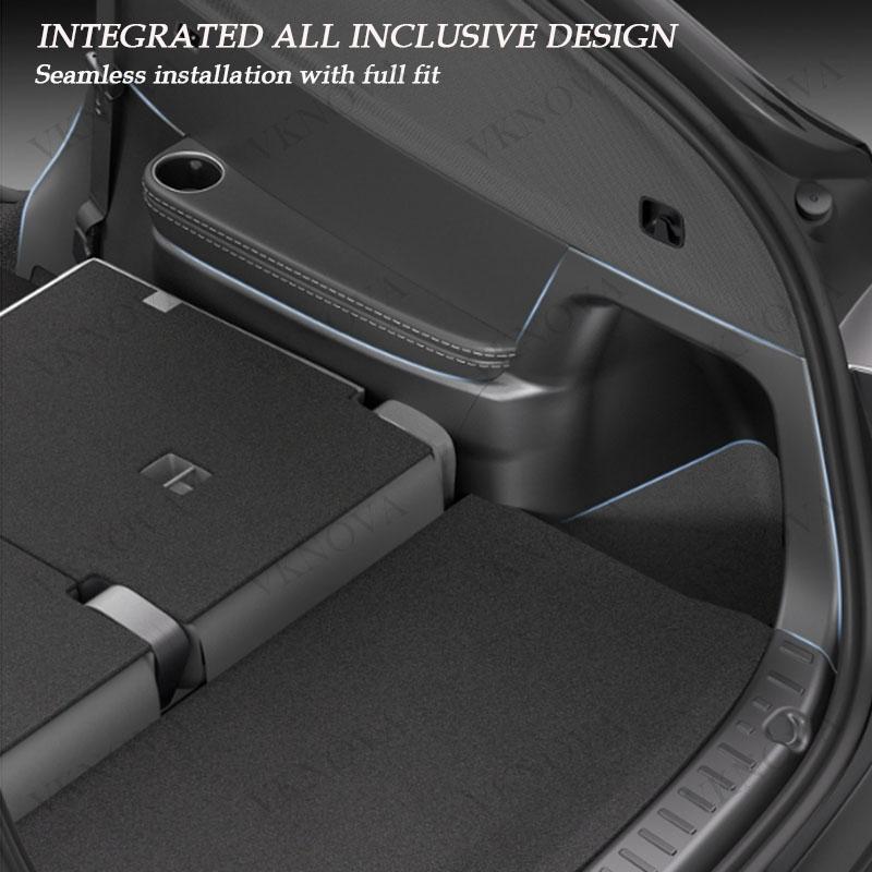 For Tesla Model YL 2026 TPE Front Rear Door Sill Protector Threshold Strip Waterproof Anti-kick Guard Panel Interior Accessories