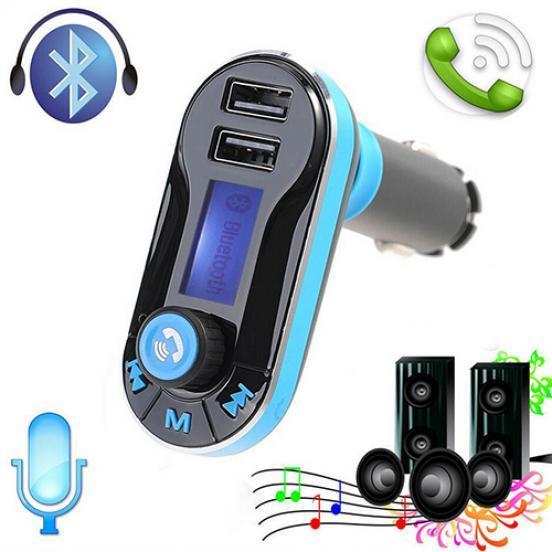 FM Transmitter Car Kit MP3 Music Player Wireless Bluetooth Radio USB Port Win XP