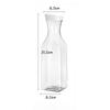 1500Ml Cold Water Pot Milk Bottle with Sealed Cap PC Cold Water Bottle Heat Resistant Beverage Juice Bottle Kitchens Accessories