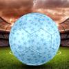 Star Pattern Indoor Size 5 Soccer Ball Colorful Machine Stitched PVC Competition Ready Durable High-Bounce