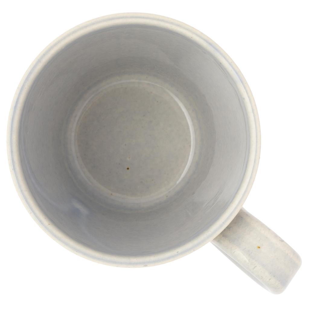 Marui Seito Shigaraki Ware Hechimon Mug, Large, 360ml Capacity, Ray Blue, MR-3-4453