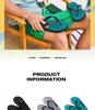 Herren Rutschfeste Sommer Flip-Flops: Lässige Gummi-Zehentrenner-Sandalen für draußen