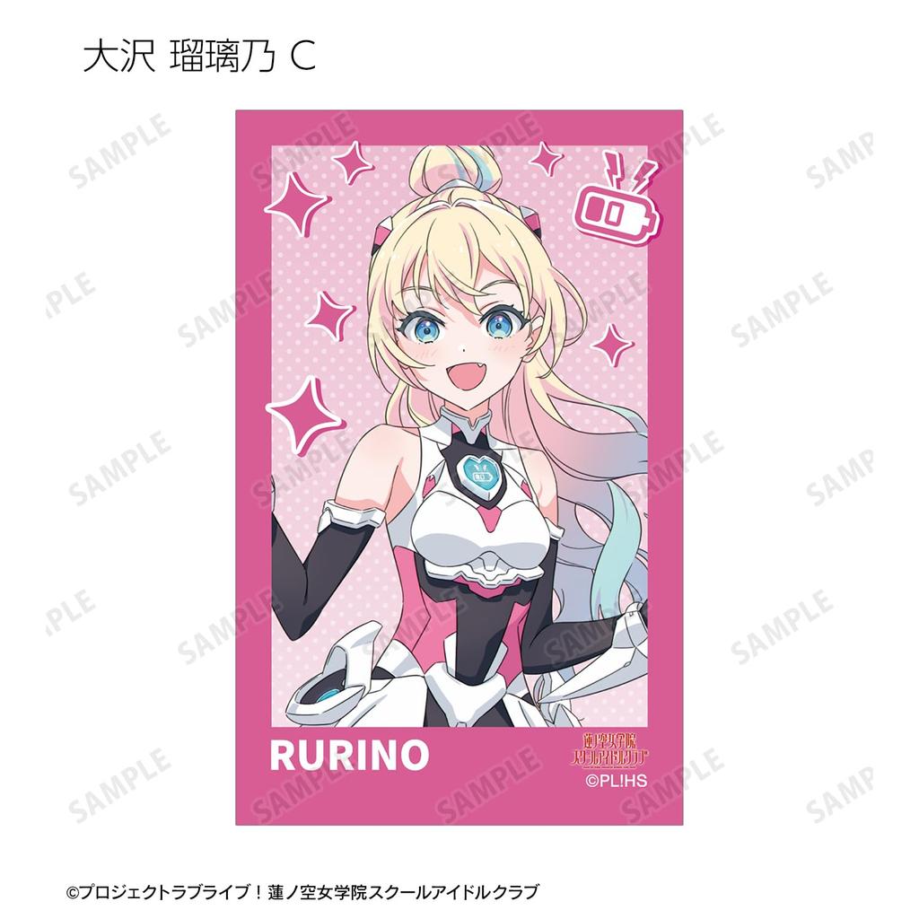 Love Hasunozora Academy School Idol Club Original Drawing Trading Instant Camera Style Illustration Cards BOX of 13 Live! Girls' Fanfare!!!