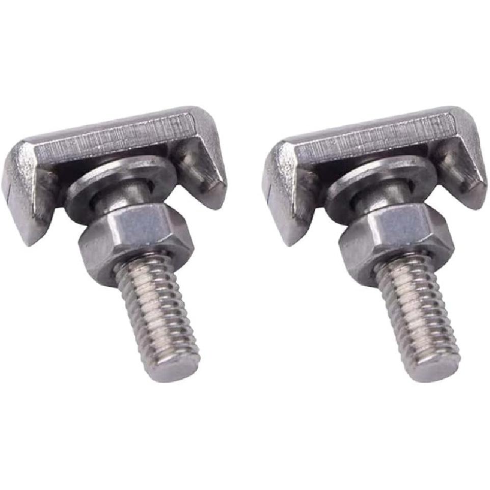 OEM Battery Terminal Bolts Kit - T-Shaped Battery Bolts with Cable Extender (4PCS)