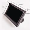 5 Inch Car Monitor TFT LCD HD Digital LED Night Vision Reverse Parking Waterproof with 12LED Dynamic Track Camera