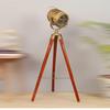 Pack of 1 Spotlight Tripod Floor Lamp, Brass,