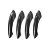 4pcs ABS Carbon Fiber Look Car Door Handle Cover Case For BMW 5 F10 2011 2012 13