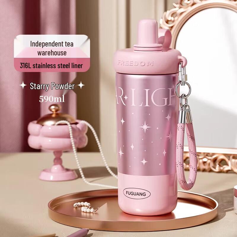 Fuguang 1984 Stainless Steel Insulated Straw Cup
