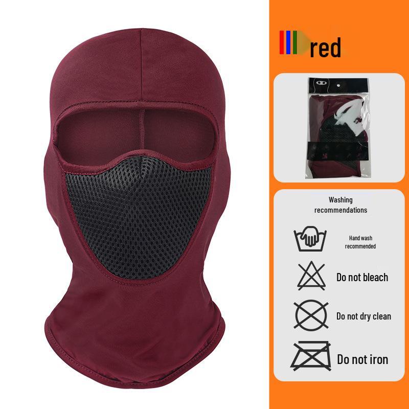 Windproof Breathable Cycling Mask & Helmet Liner