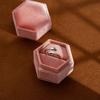 Adjustable Open Embrace Ring Fashion Fresh Couple Matching Rings Creative Personality Design