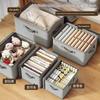 Foldable Large Capacity Storage Bins With Sturdy Handles For Organizing Clothes Toys In Wardrobes